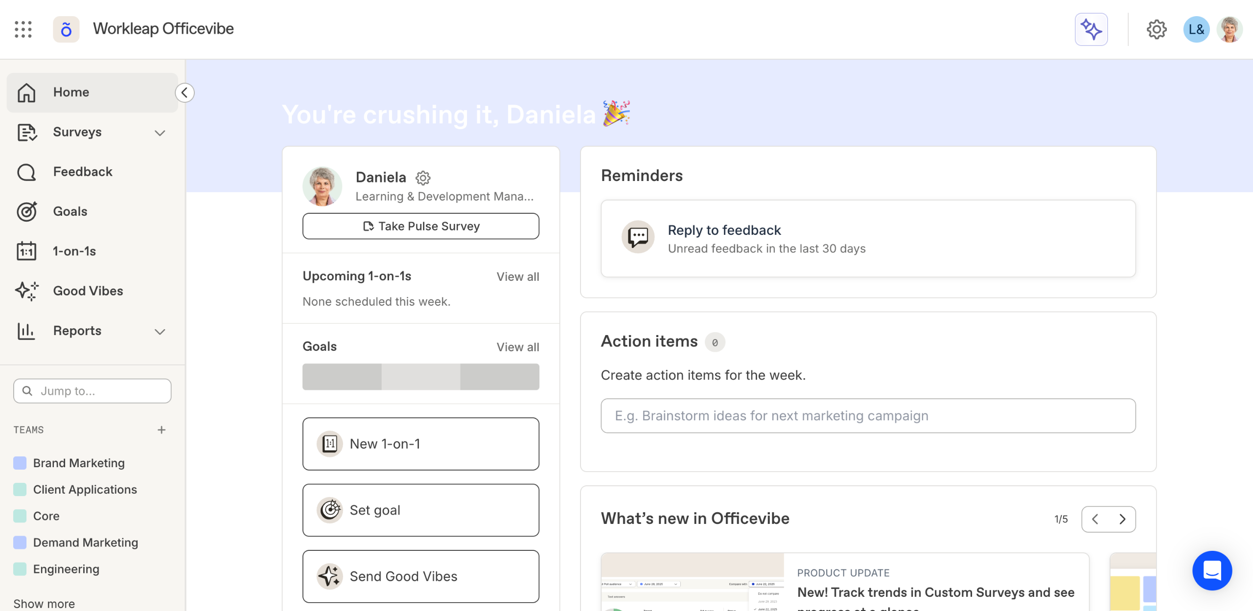 Officevibe | Employee Survey and Feedback Management Software for SMBs