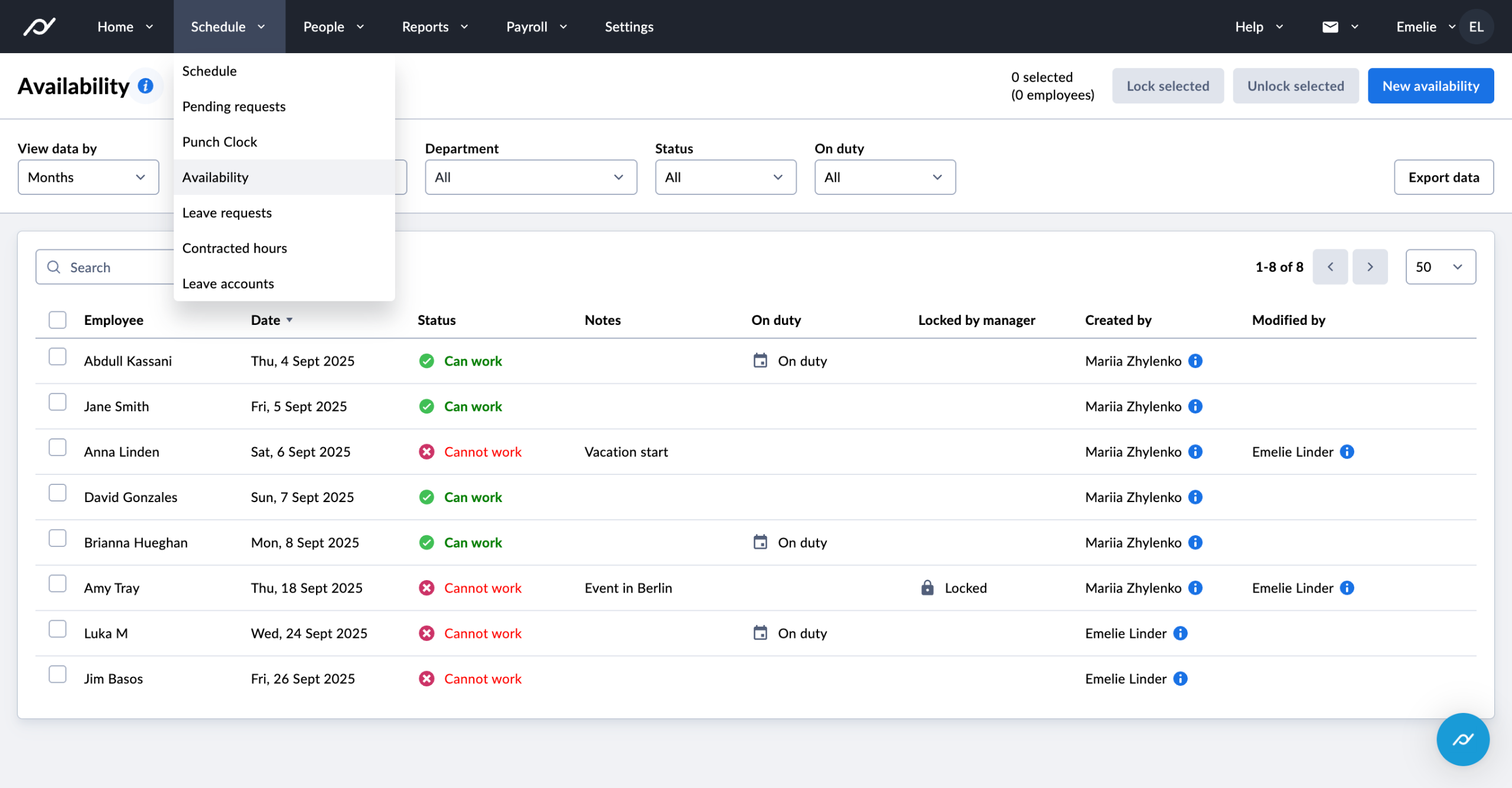Create rotas in a couple of clicks
